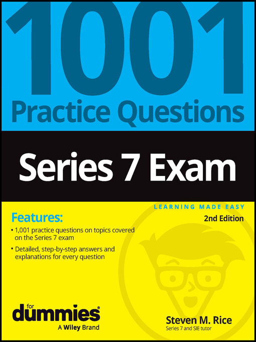 Title details for Series 7 Exam by Steven M. Rice - Wait list